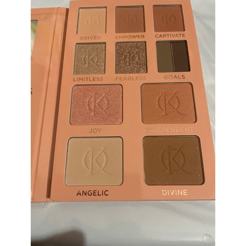 Kenia Ontiveros Beauty Glow & Go Kit Face Eye Brow Palette New